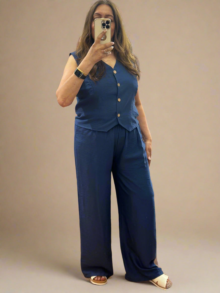 LINA- WAISTCOAT/TROUSER CO-ORD SET