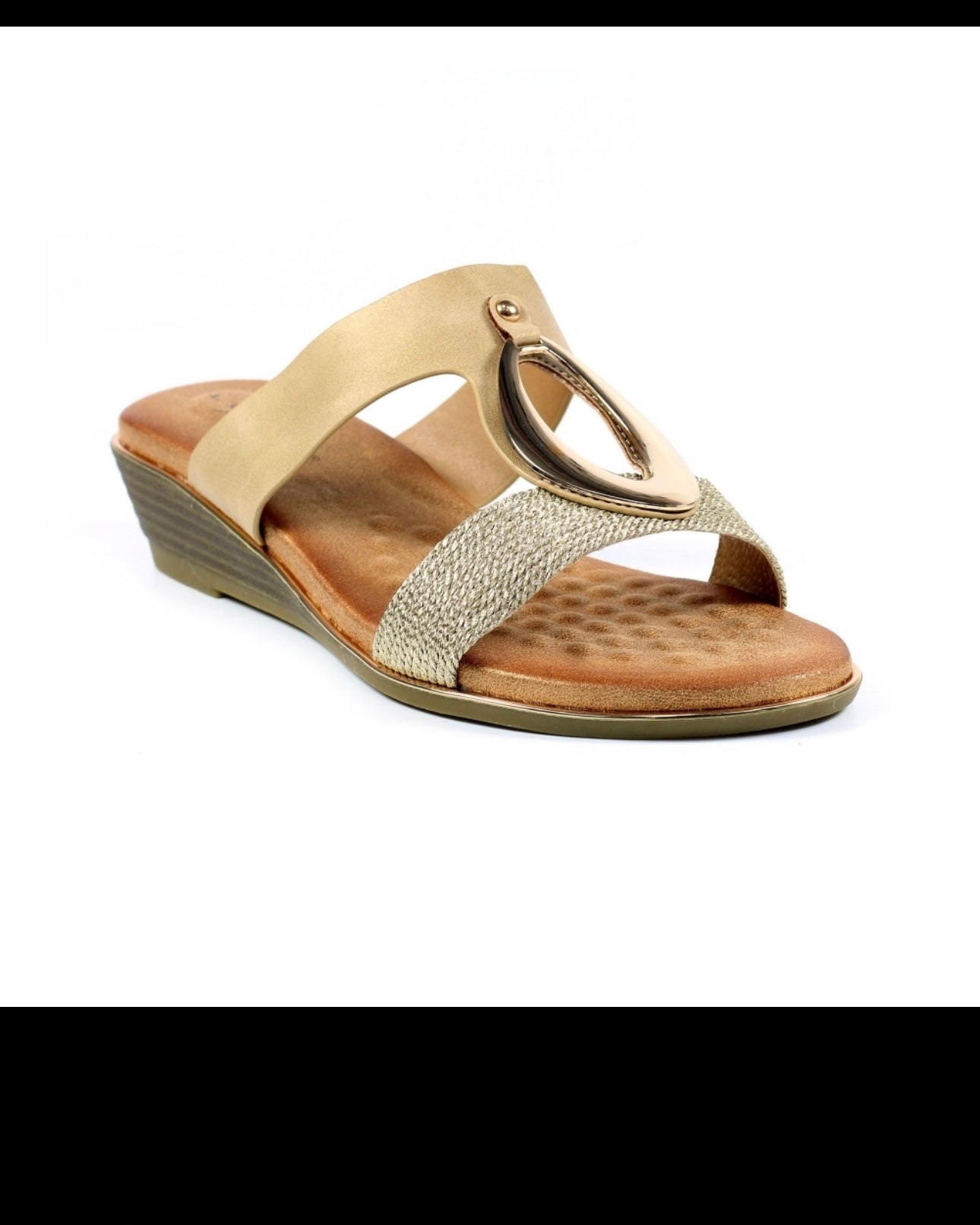 LUNAR PORTO-WEDGE SANDAL-BEIGE