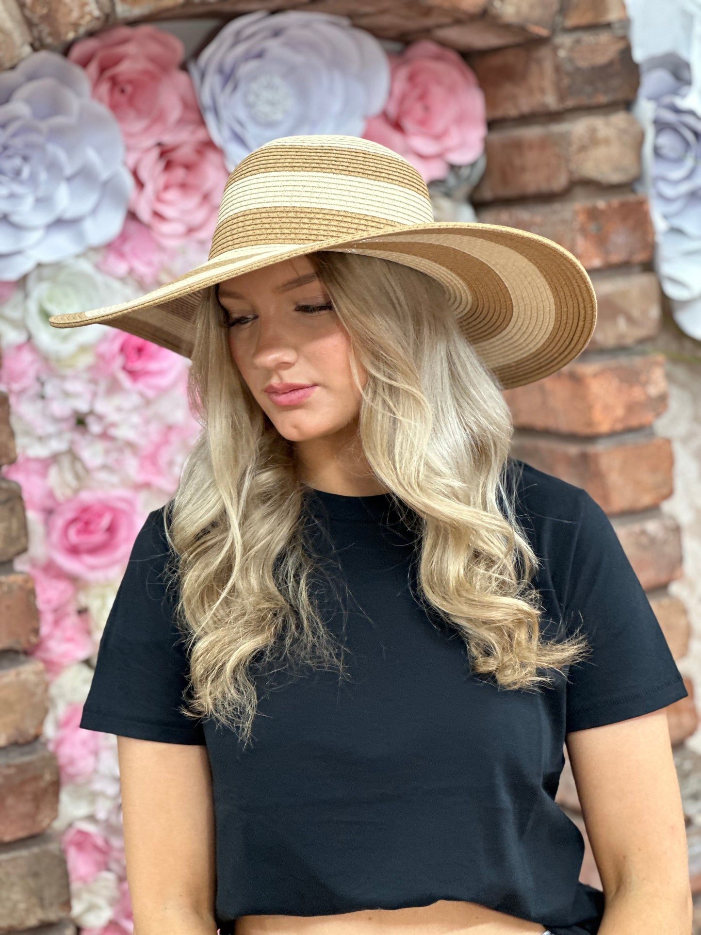 ROSE SUN HAT-