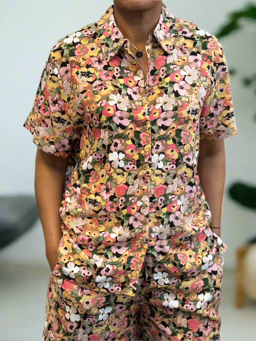 BYOUNG JOELLA CROP SHIRT -
