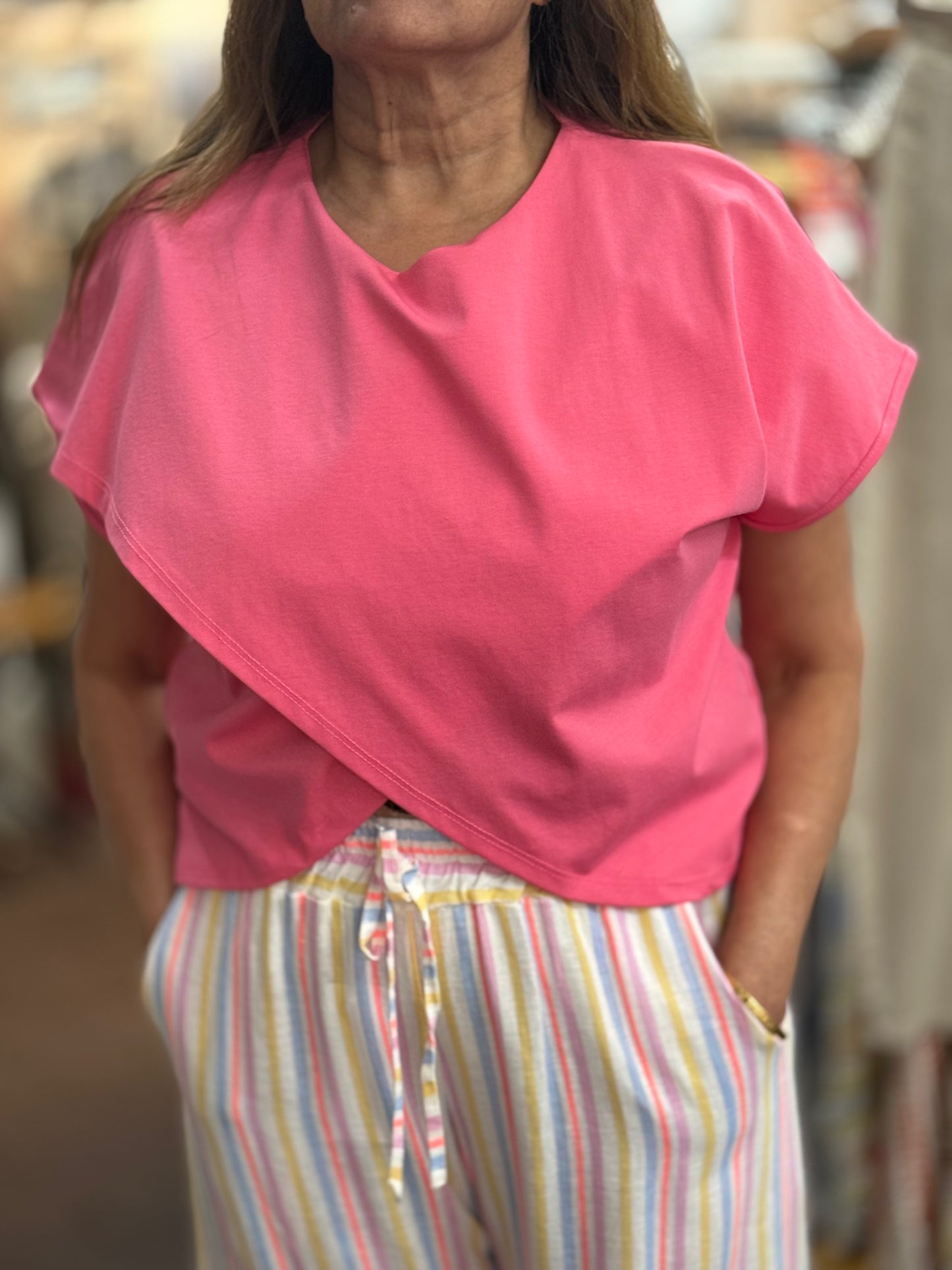 9- SANDIE- CROSS OVER TOP #BankHoliday fits 10-14/16