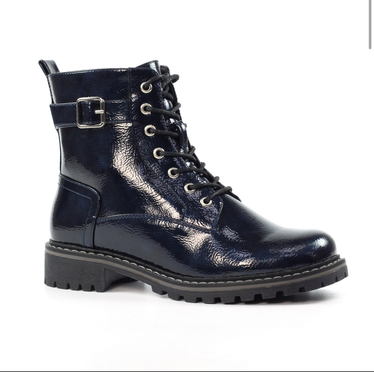 LUNAR PARLOUR ANKLE BOOT- NAVY