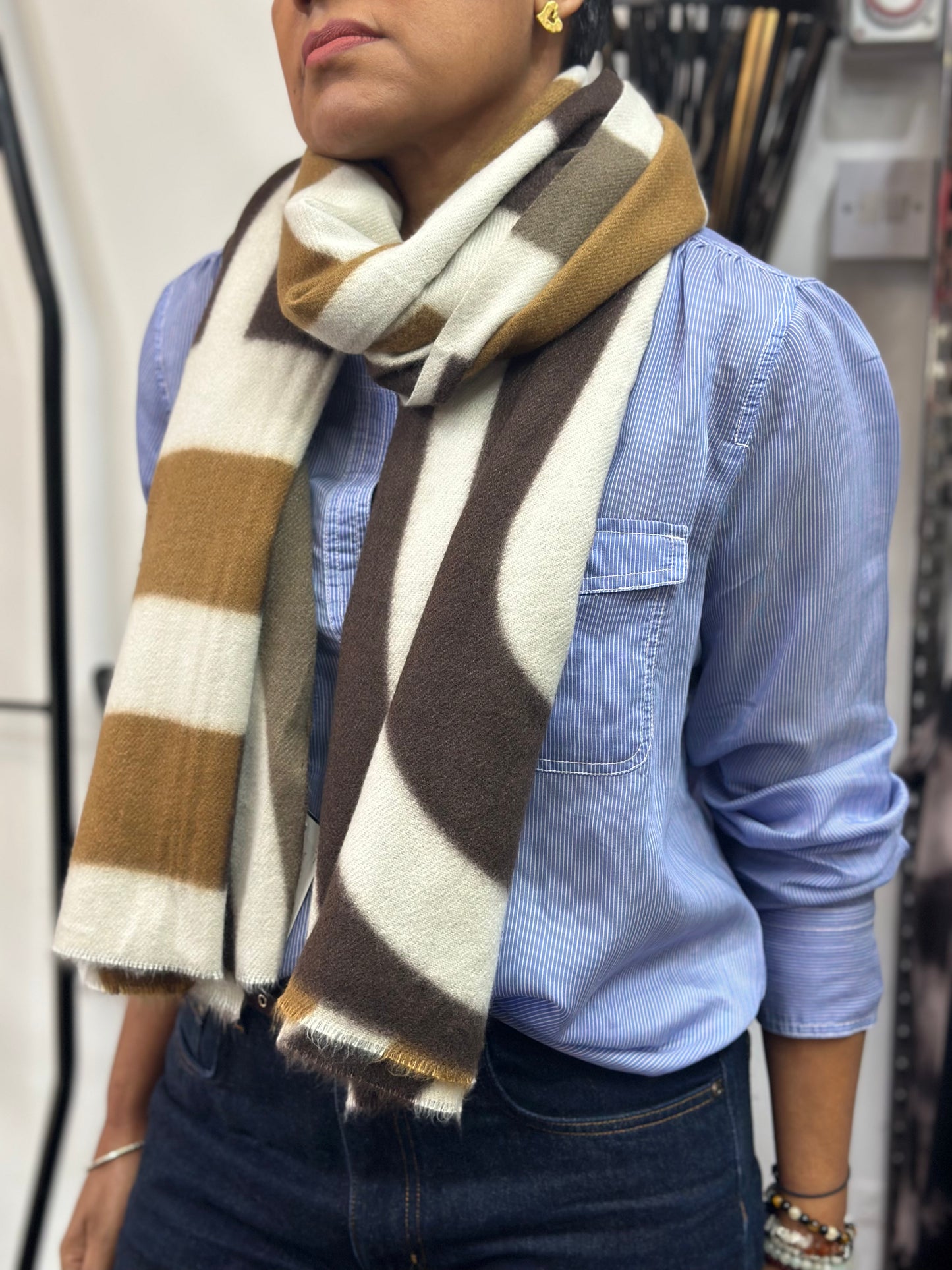 SUPER SOFT WOOL BLEND SCARF-