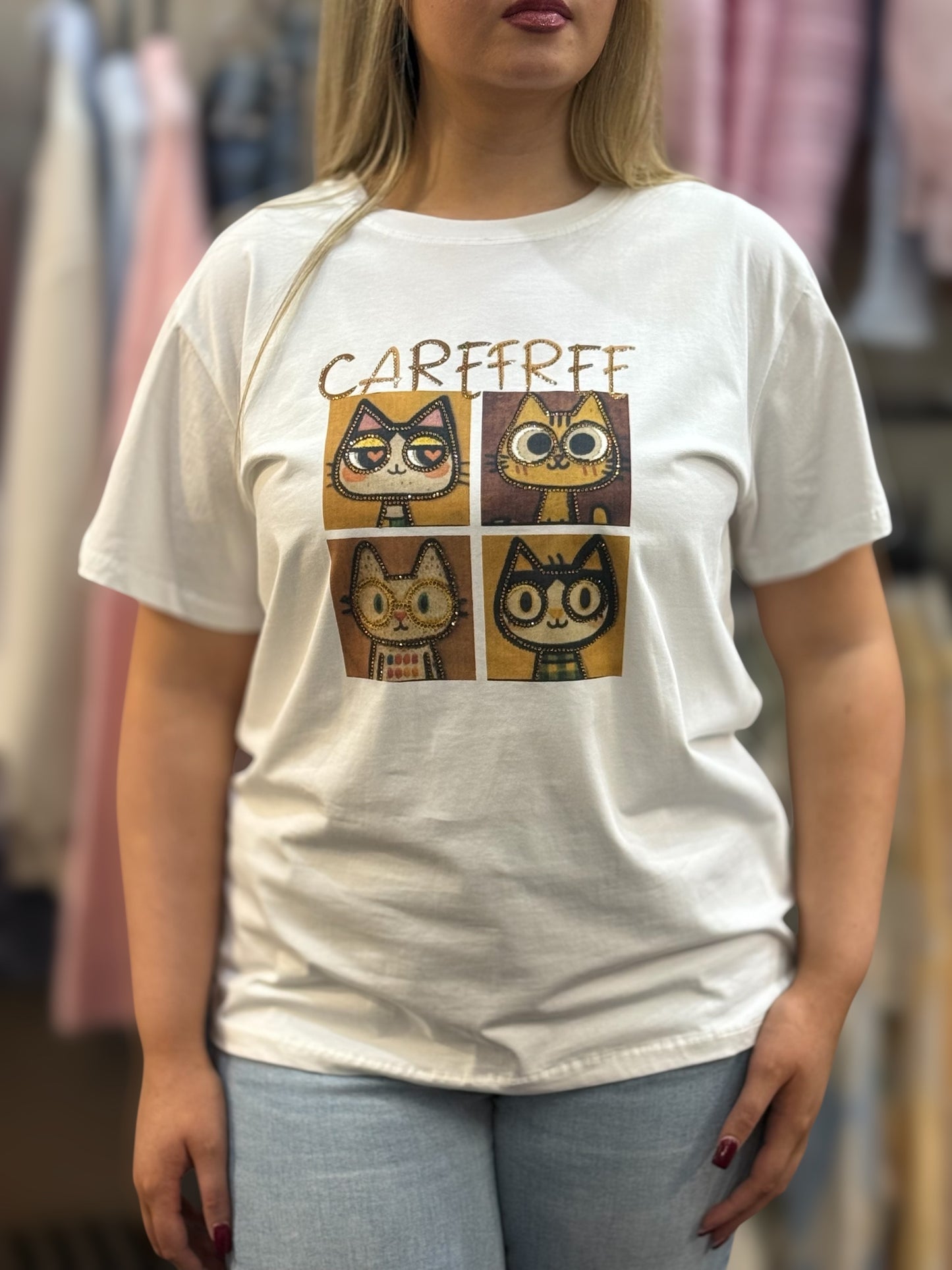 CASSIE- CAT TEE #SunshineSALE