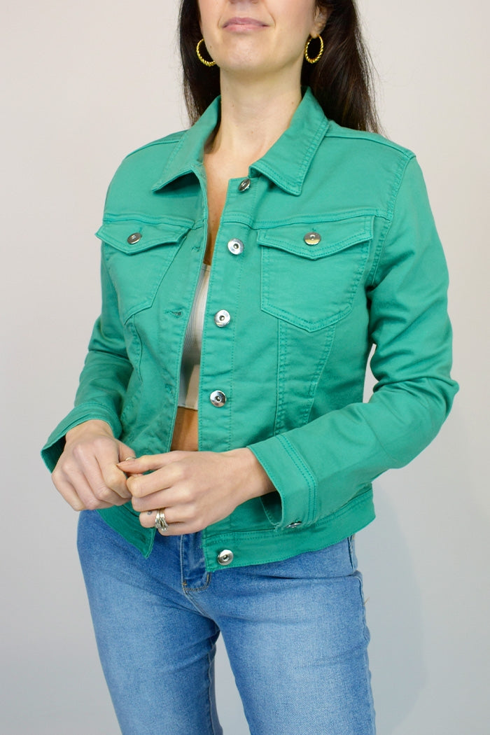 KERRY COTTON DENIM JACKET - #SALE