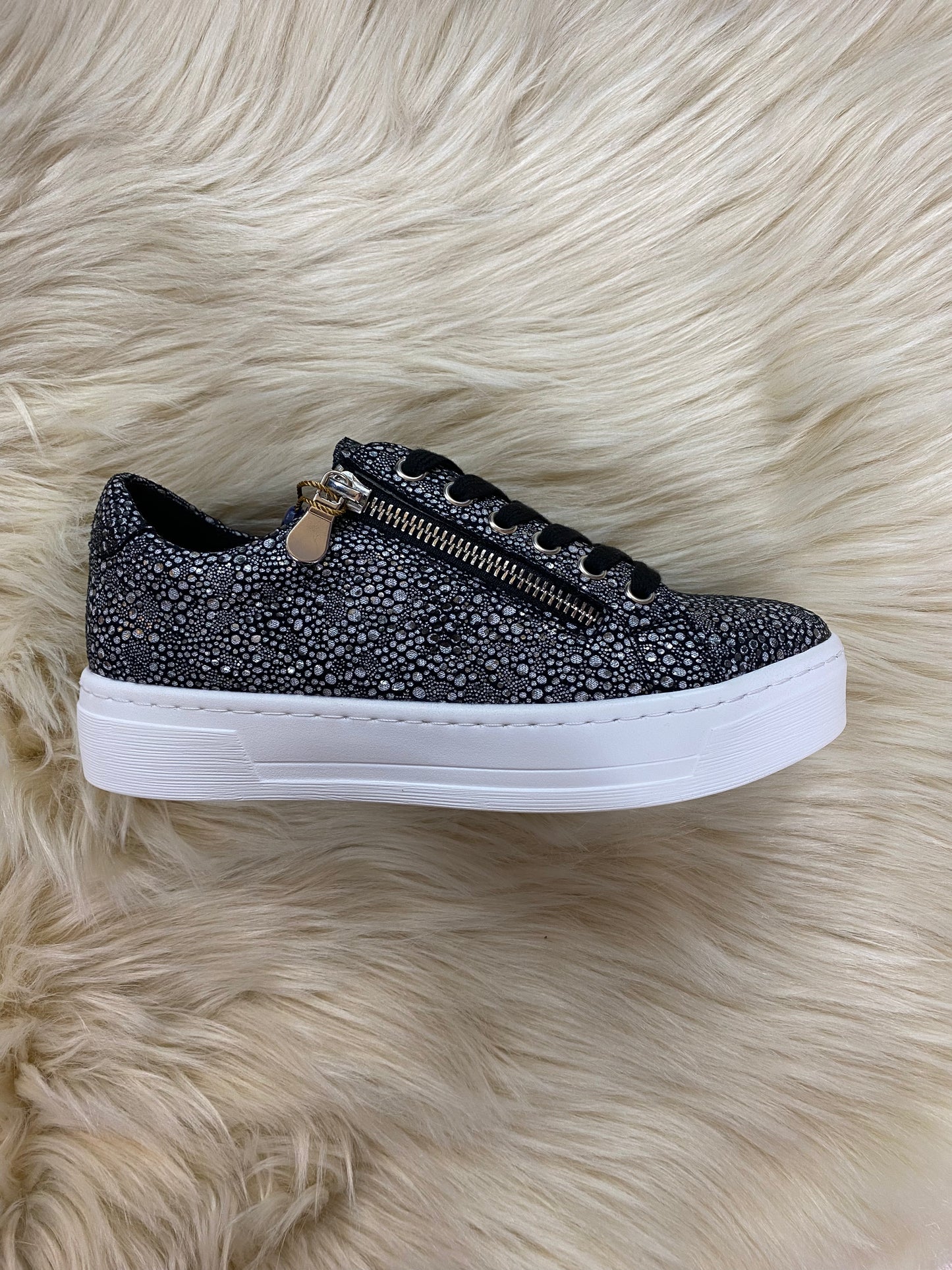 JUDD LUNAR TRAINER-BLACK SPARKLE-#STOCKROOM FLASHSALE