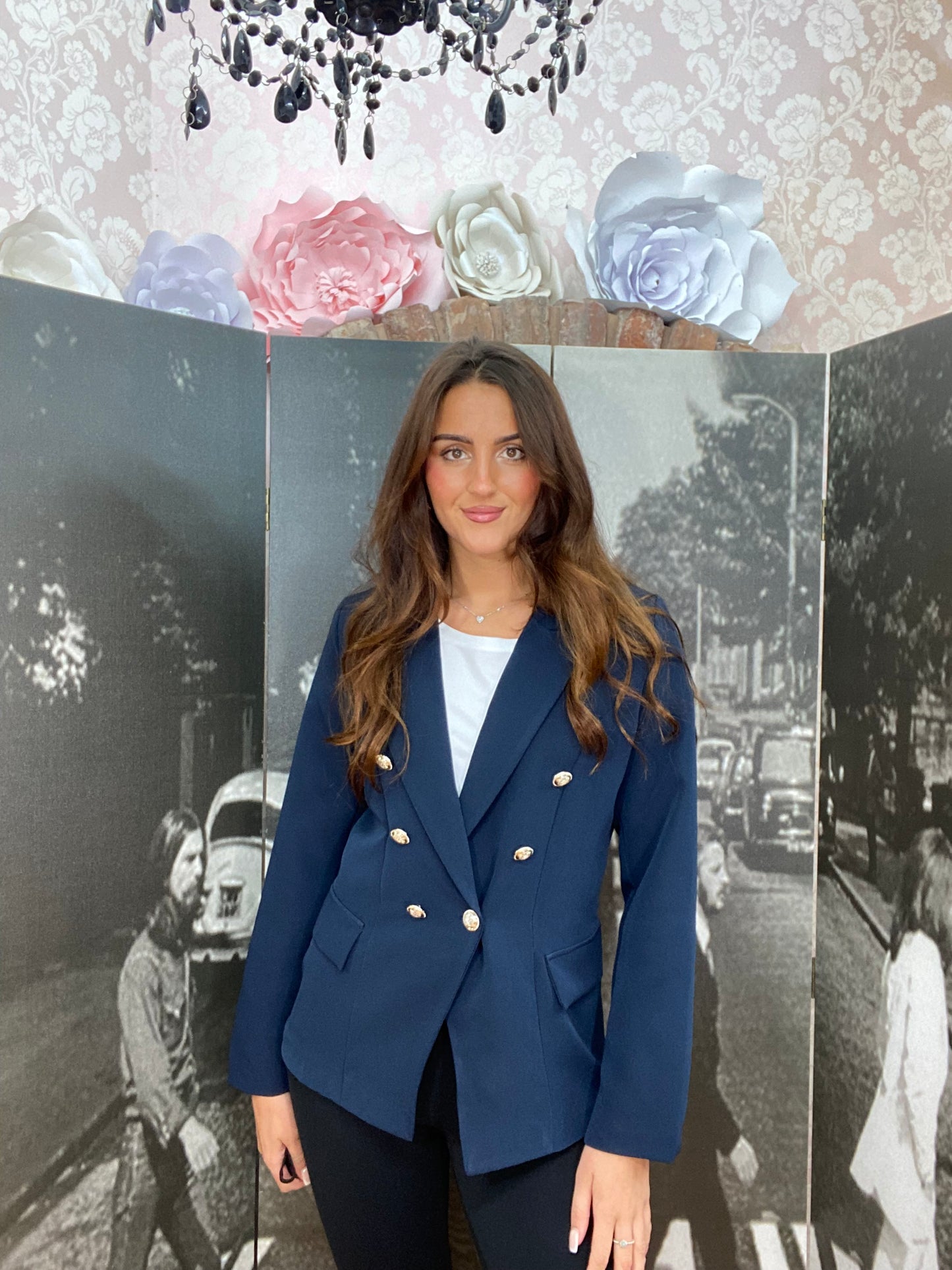 RALPH BLAZER-SB23W03 -NAVY