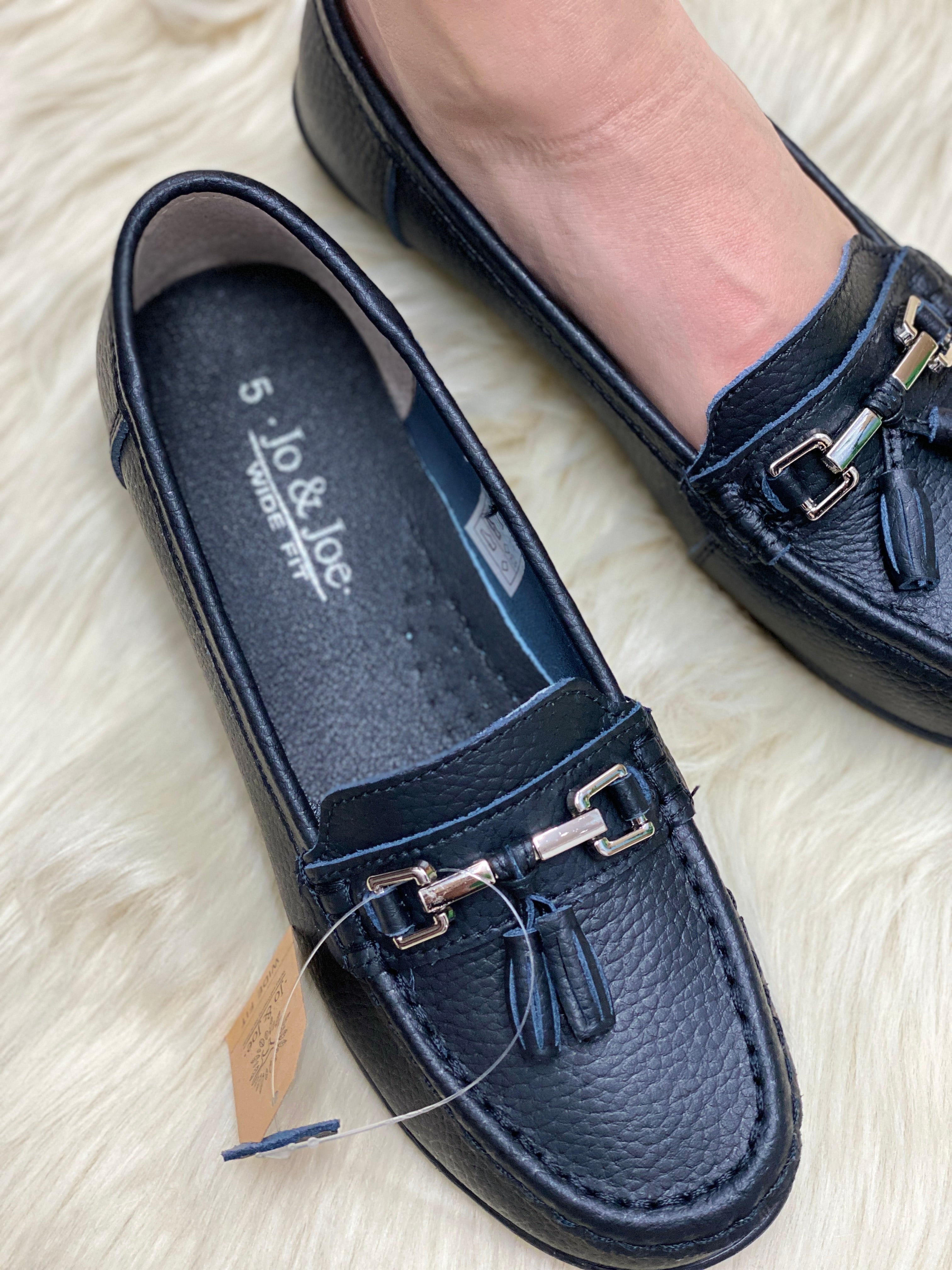 JoJo Loafer Wide Fit BLACK #STOCKROOM FLASHSALE – MWB@14a