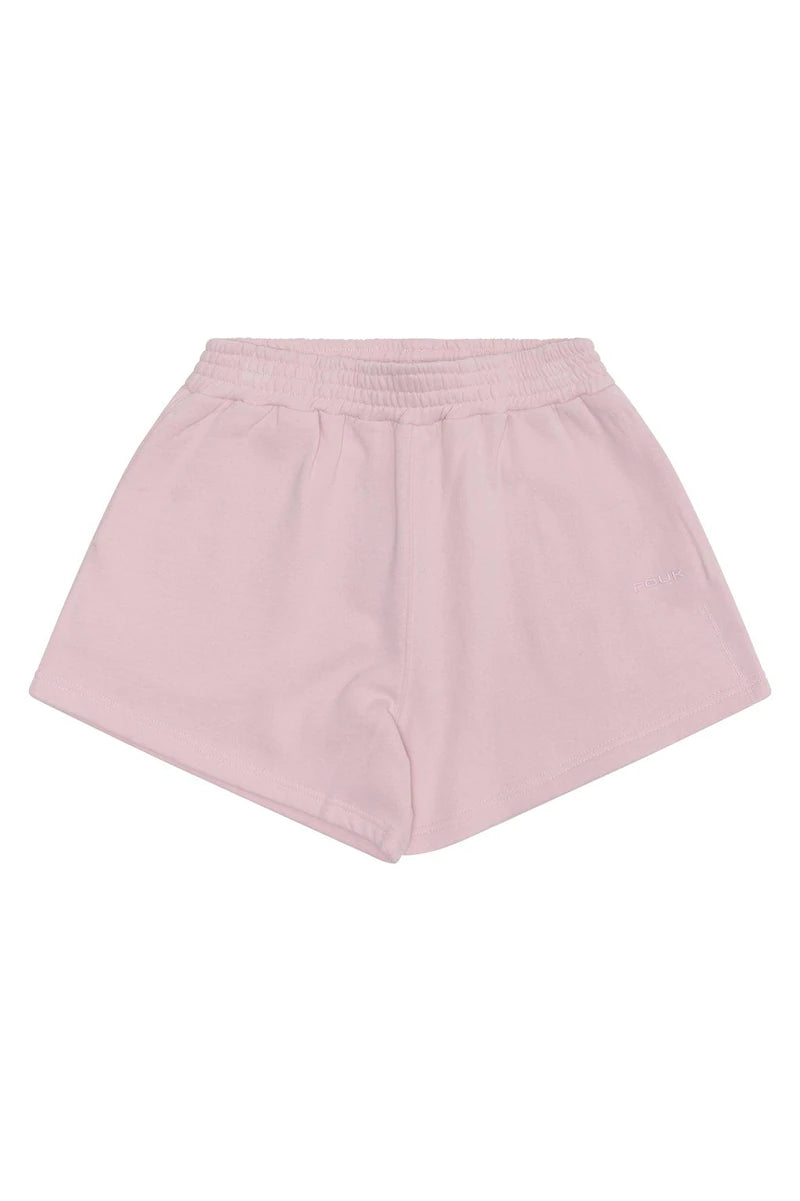 FCUK Crew Sweat Shorts- CHALKY PINK #LAST 1 LEFT