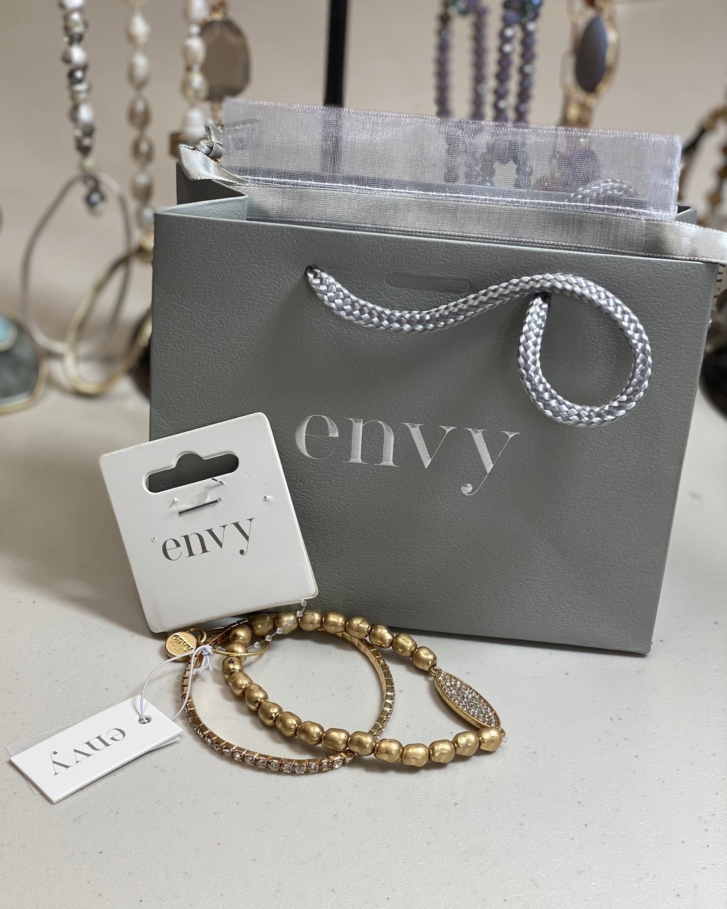 Envy Gold Double Diamante Bracelet-#SALE10&UNDER