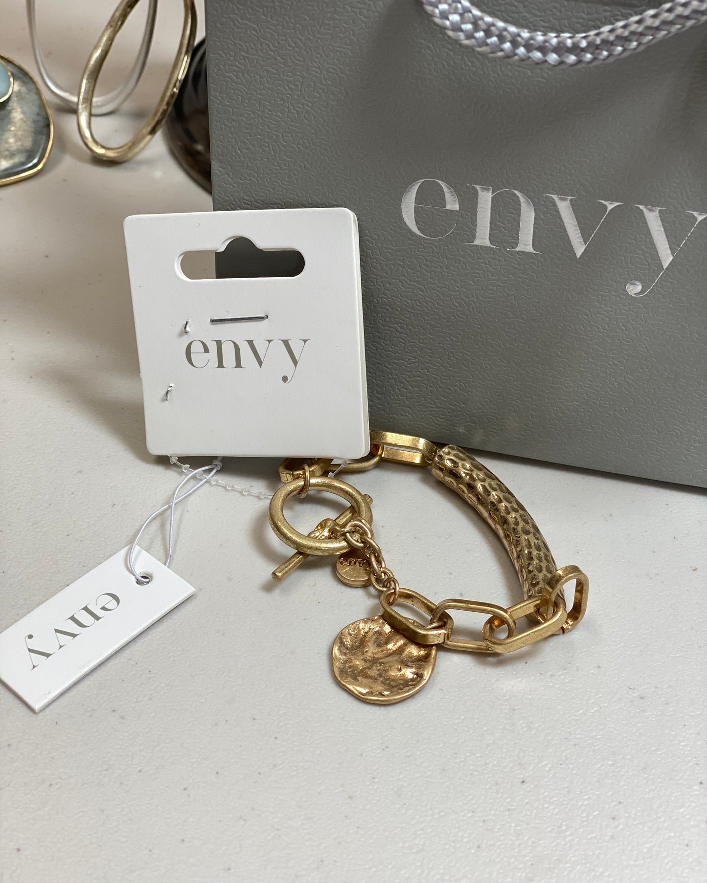 Envy Gold Chunky Bracelet- #SALE10&UNDER