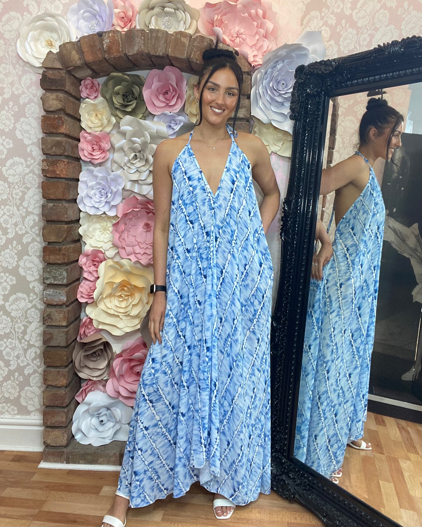 Beach Dress- Blue -#SALE10-