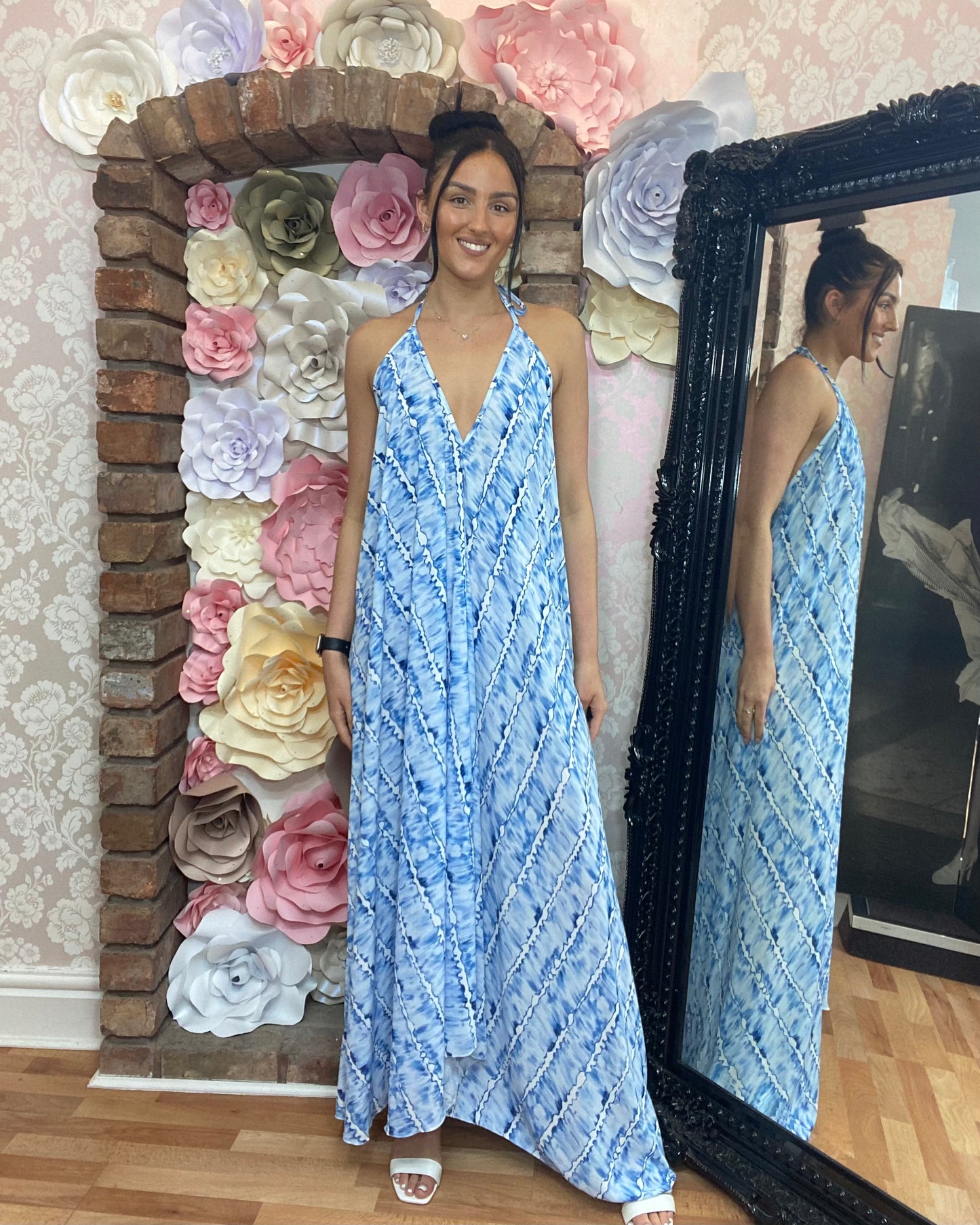 Beach Dress- Blue -#SALE10-