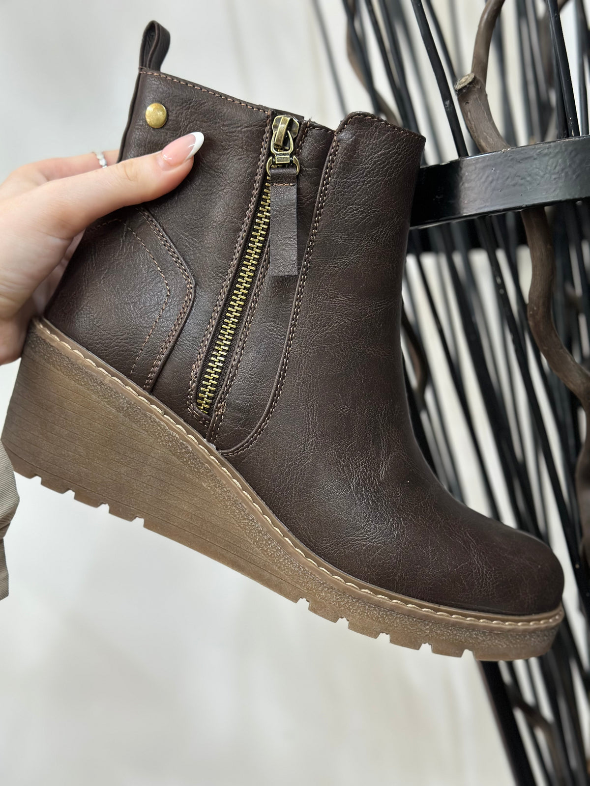 ANTWERP-WEDGE ANKLE BOOT