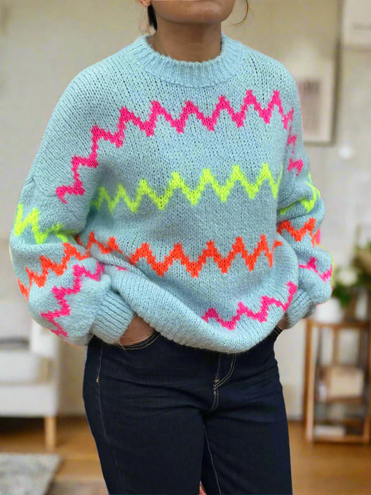 ASTRA- ZIGZAG JUMPER-#ENDFEBFLASH