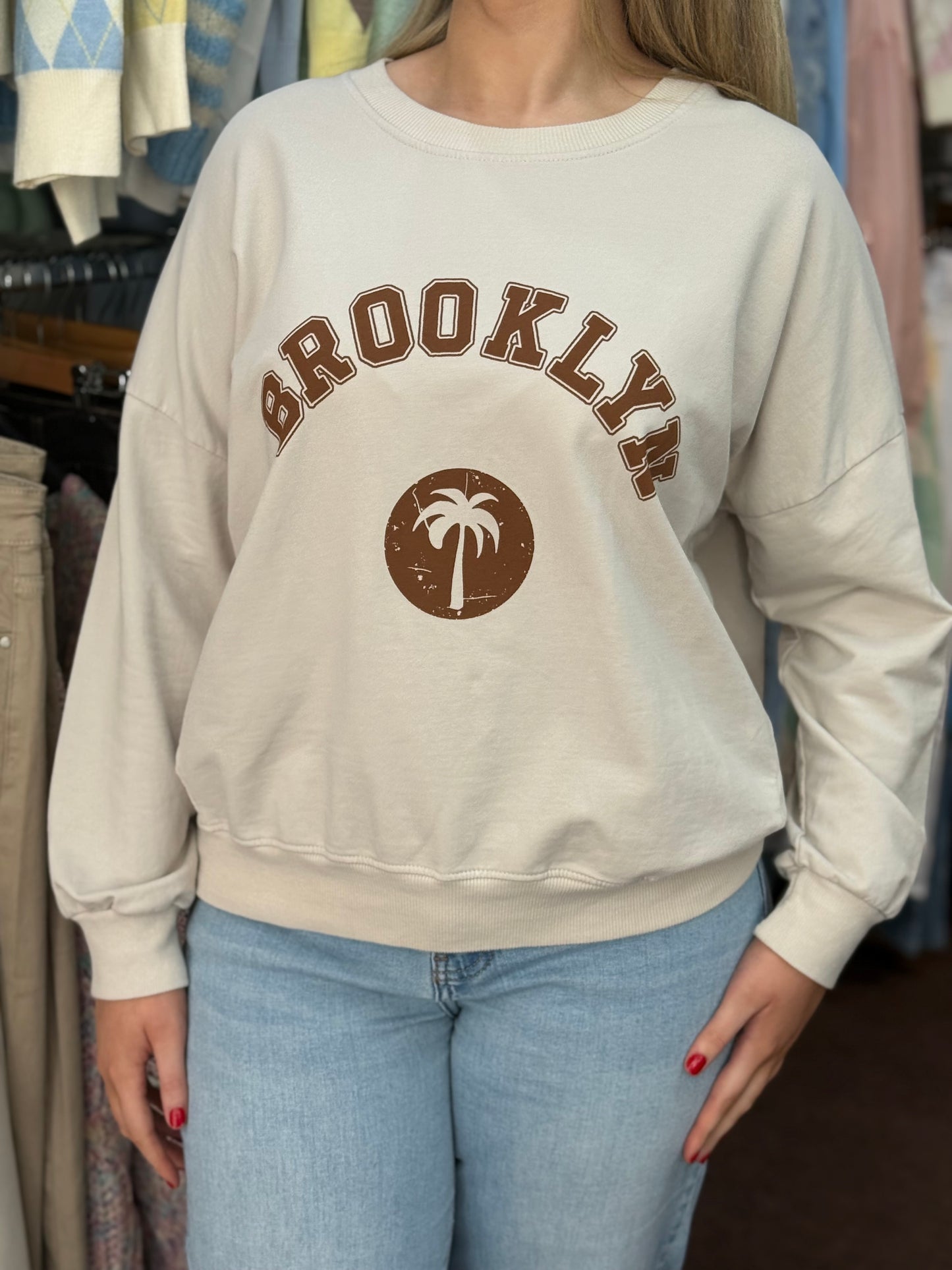 BROOKLYN- SWEAT TOP #MWBSPECIAL