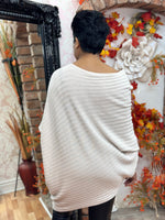 Load image into Gallery viewer, SOPHIE ASSYMETRIC RIB JUMPER-
