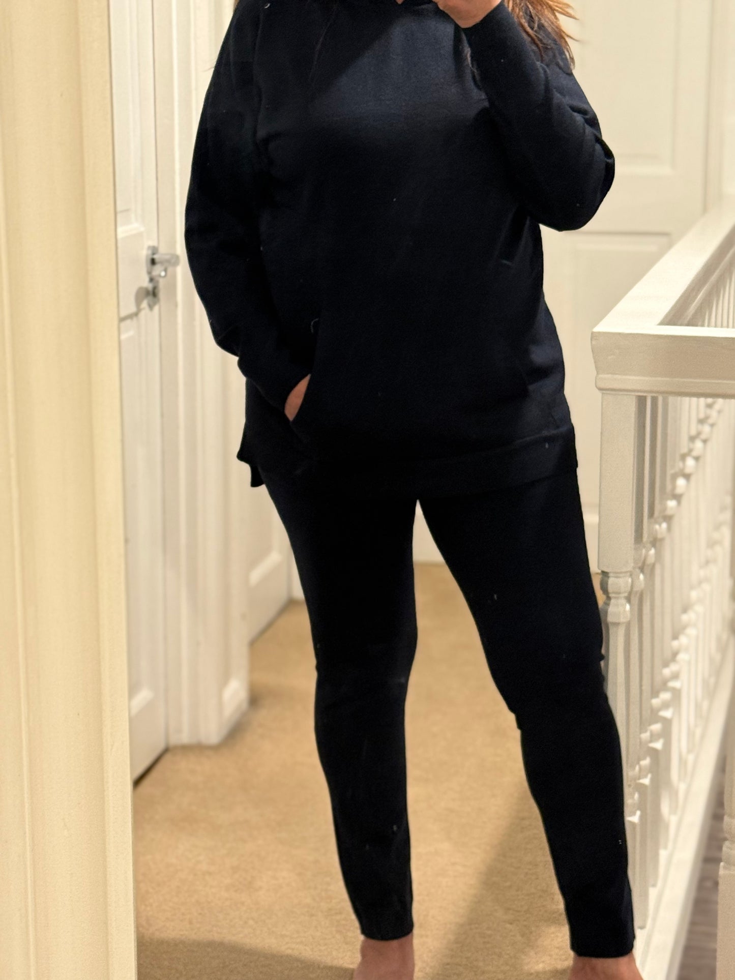 MWB KNITTED HOODY LOUNGE SET-#BlackFridaySale