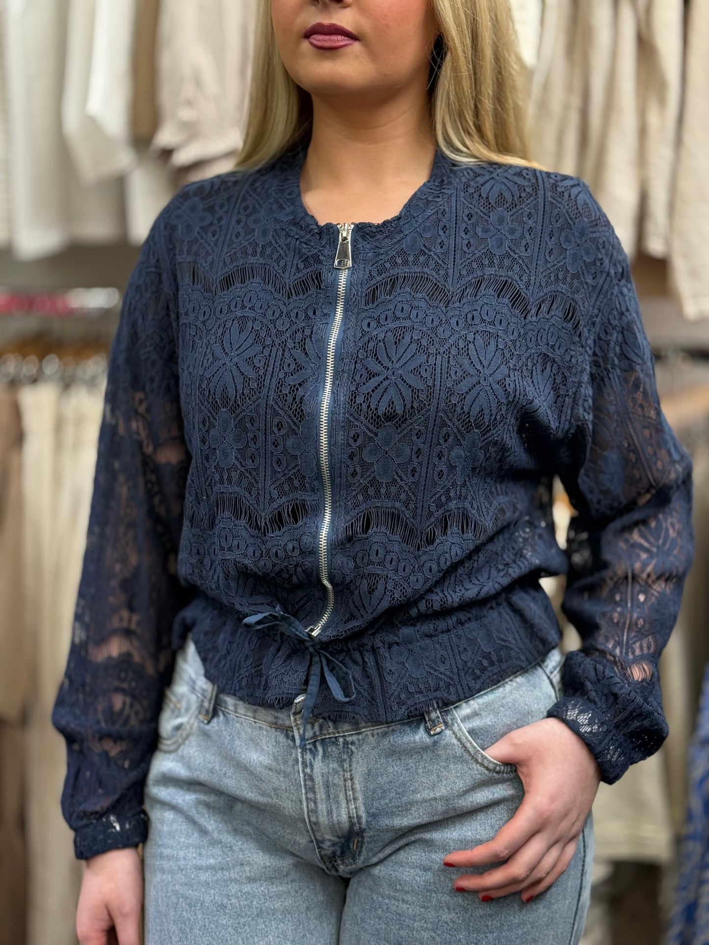 BARI-CHARLIE LACE JACKET