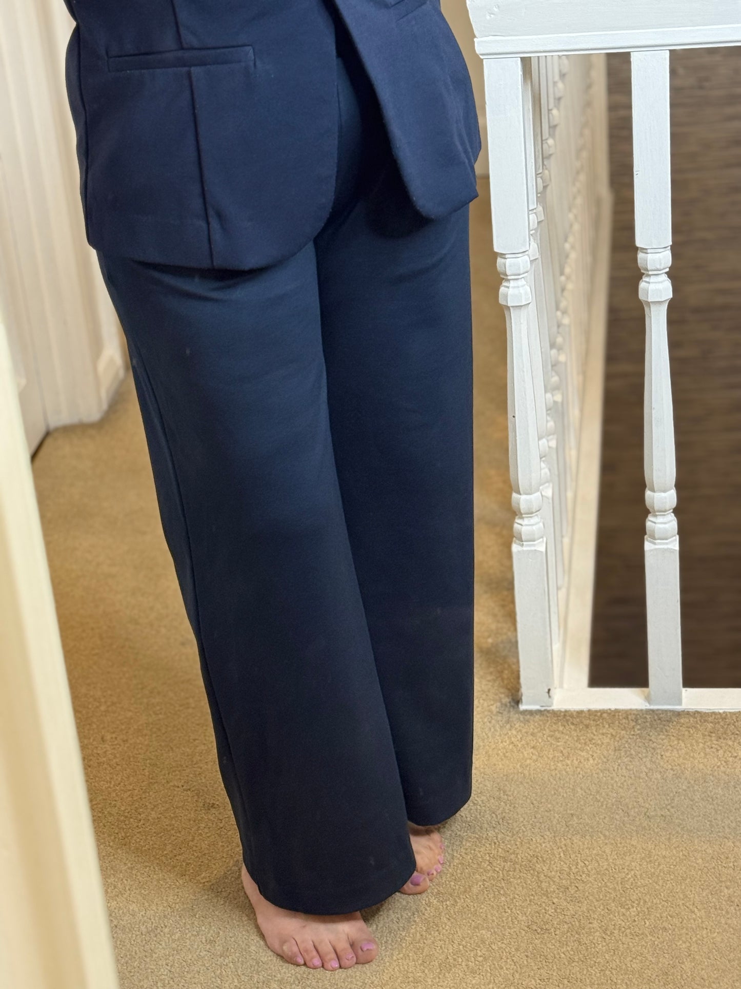 BYOUNG-RIZETTA W/LEG CROP PANTS -