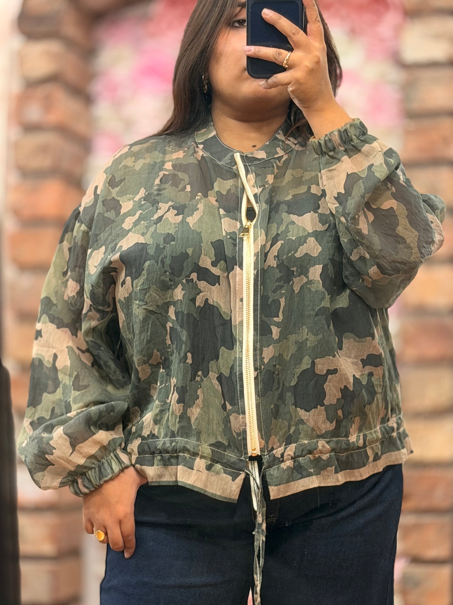 BARI-AVERY BLOUSON CAMO JACKET