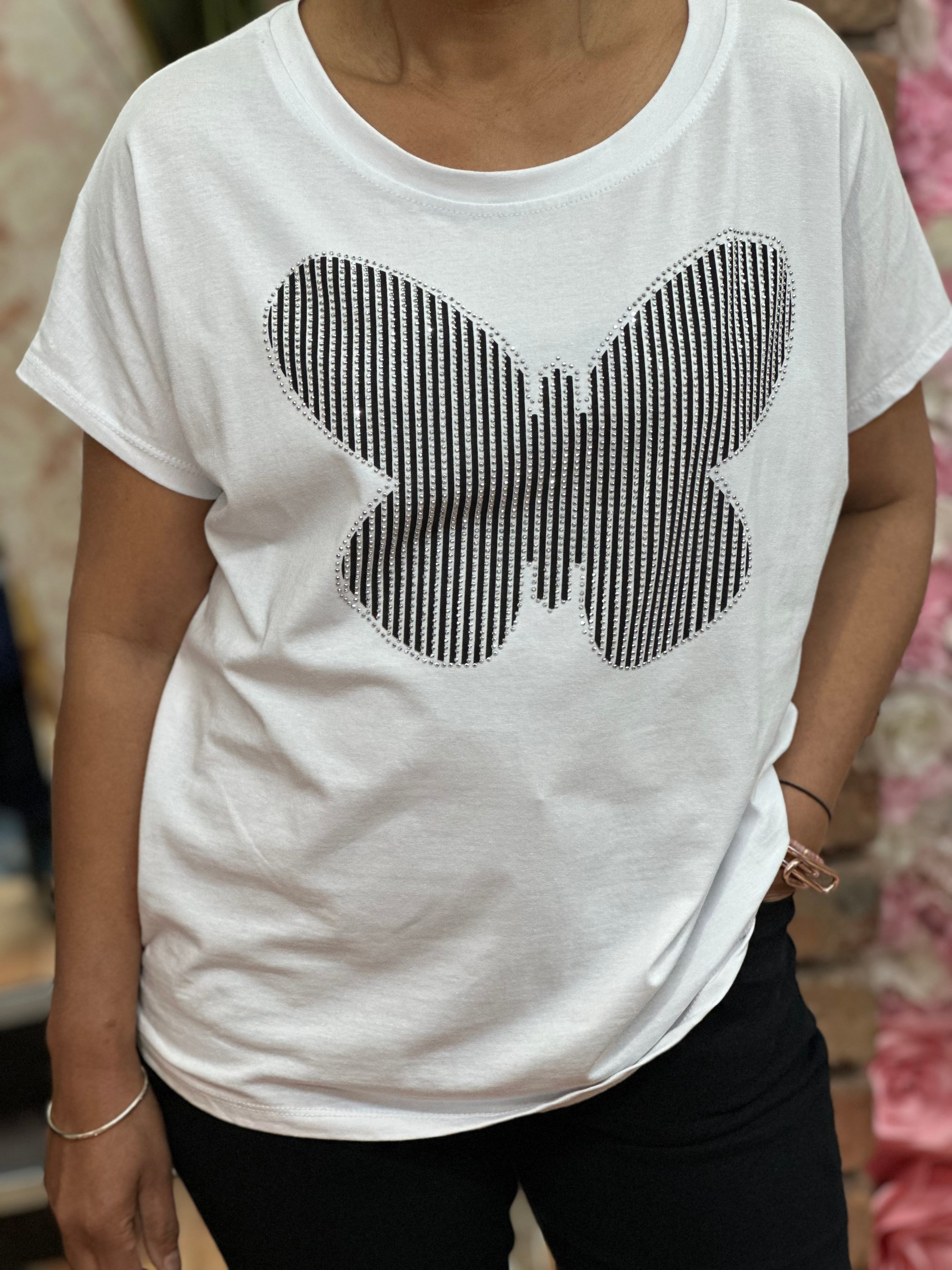 ONE SIZE APPLIQUE TEE -