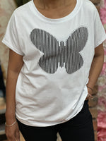 Load image into Gallery viewer, ONE SIZE APPLIQUE TEE -
