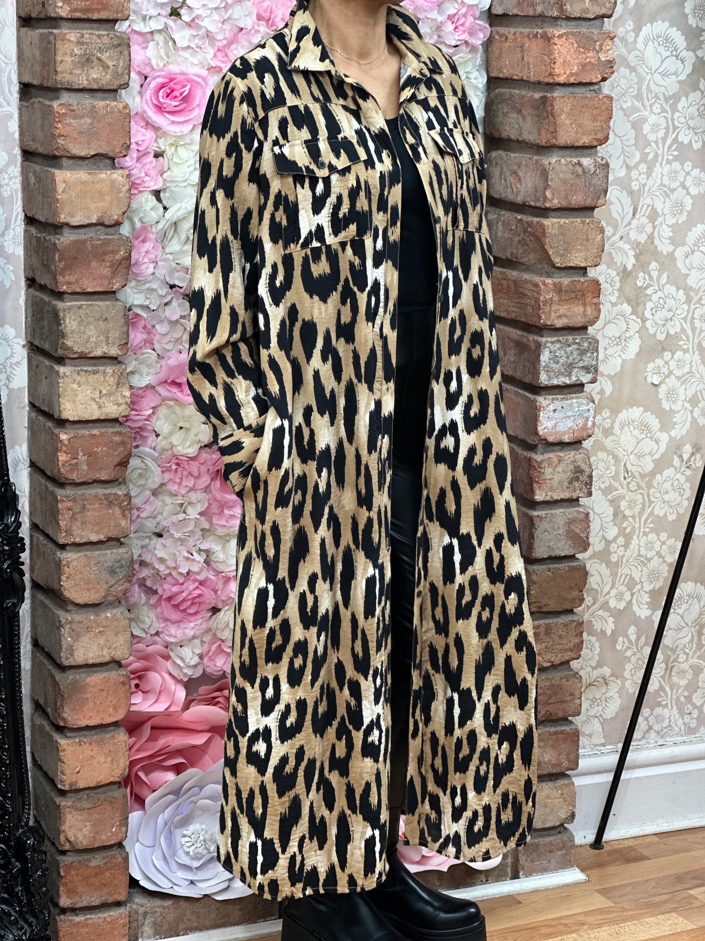 FRANSA LEONI ANIMAL DRESS-#NOVEMBER BF30%