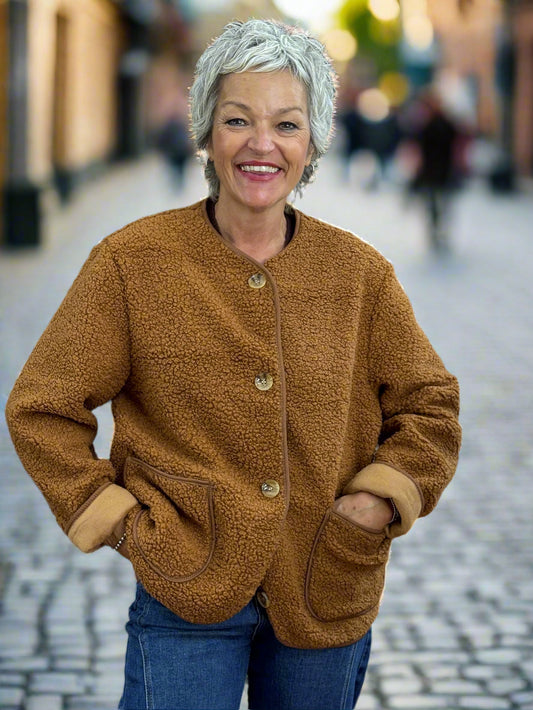 FELIX- BOUCLE TEDDY JACKET