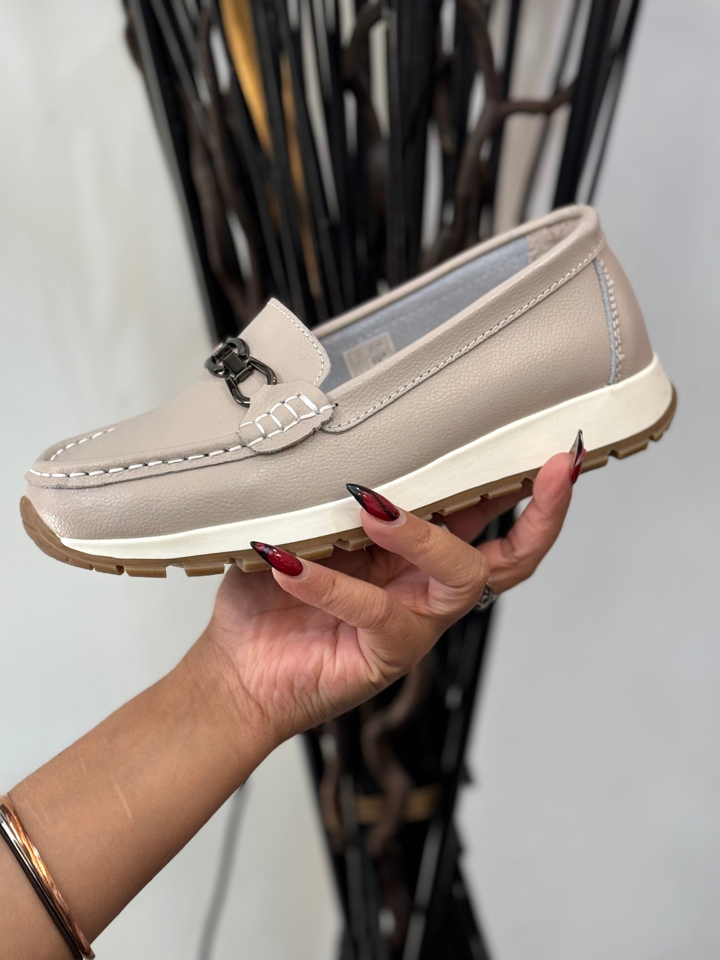 IPANEMA-LEATHER WEDGE LOAFER