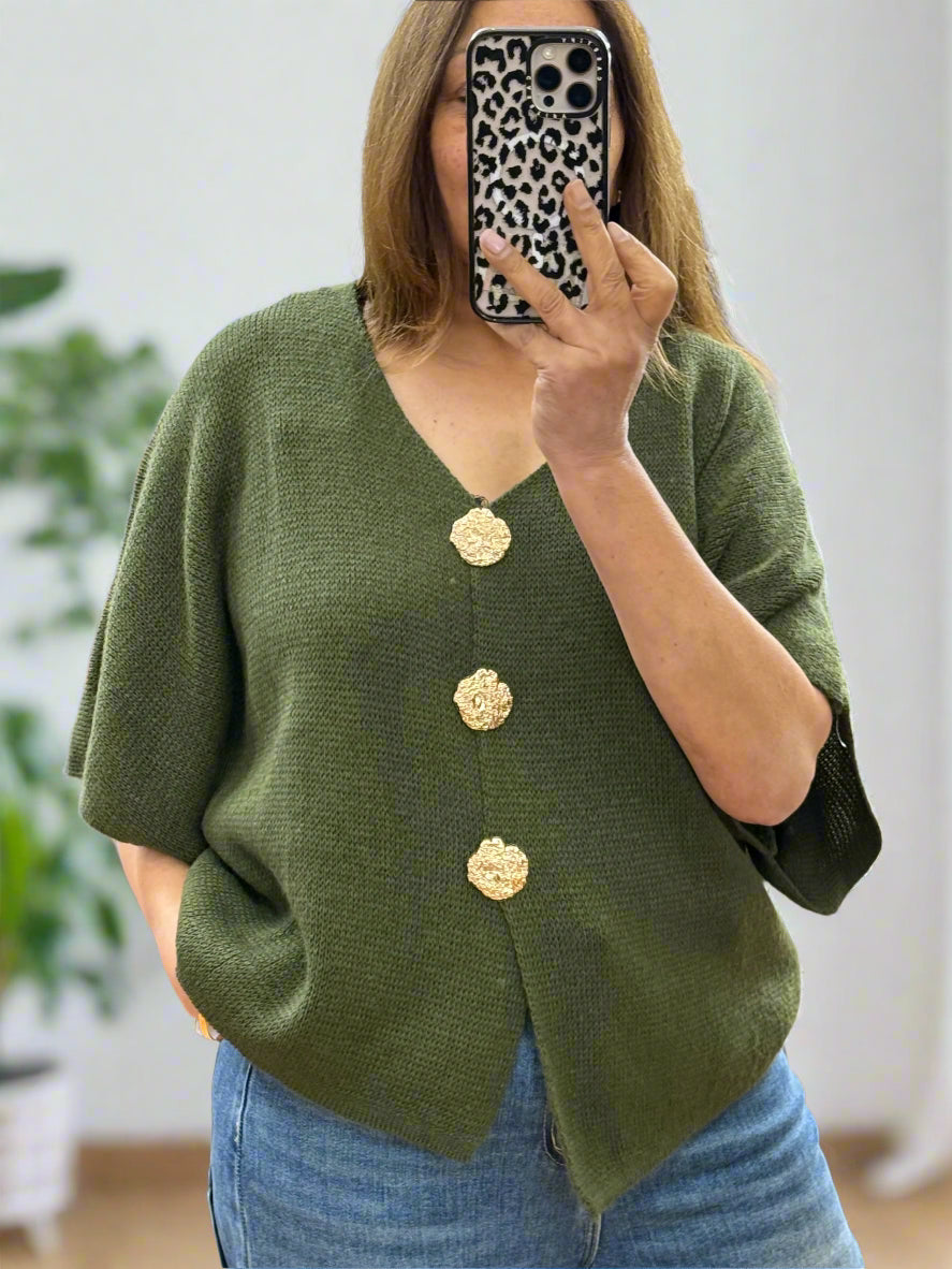 NEEVE- ASSYMETRIC SHRUG -0/SIZED