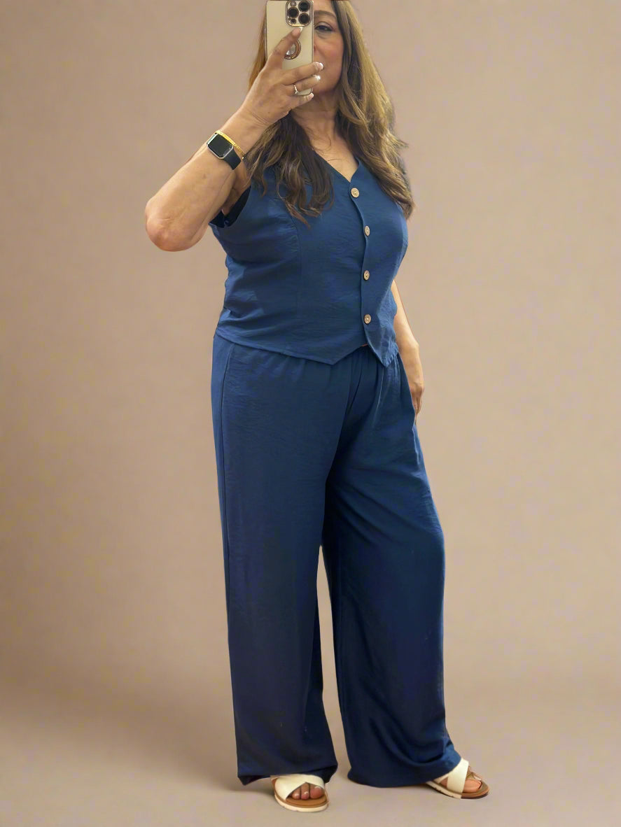 LINA- WAISTCOAT/TROUSER CO-ORD SET
