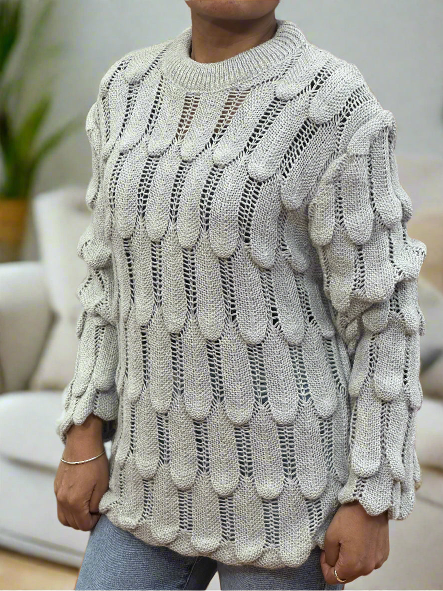 BAILEY- SCALLOP JUMPER-#ENDFEBFLASH