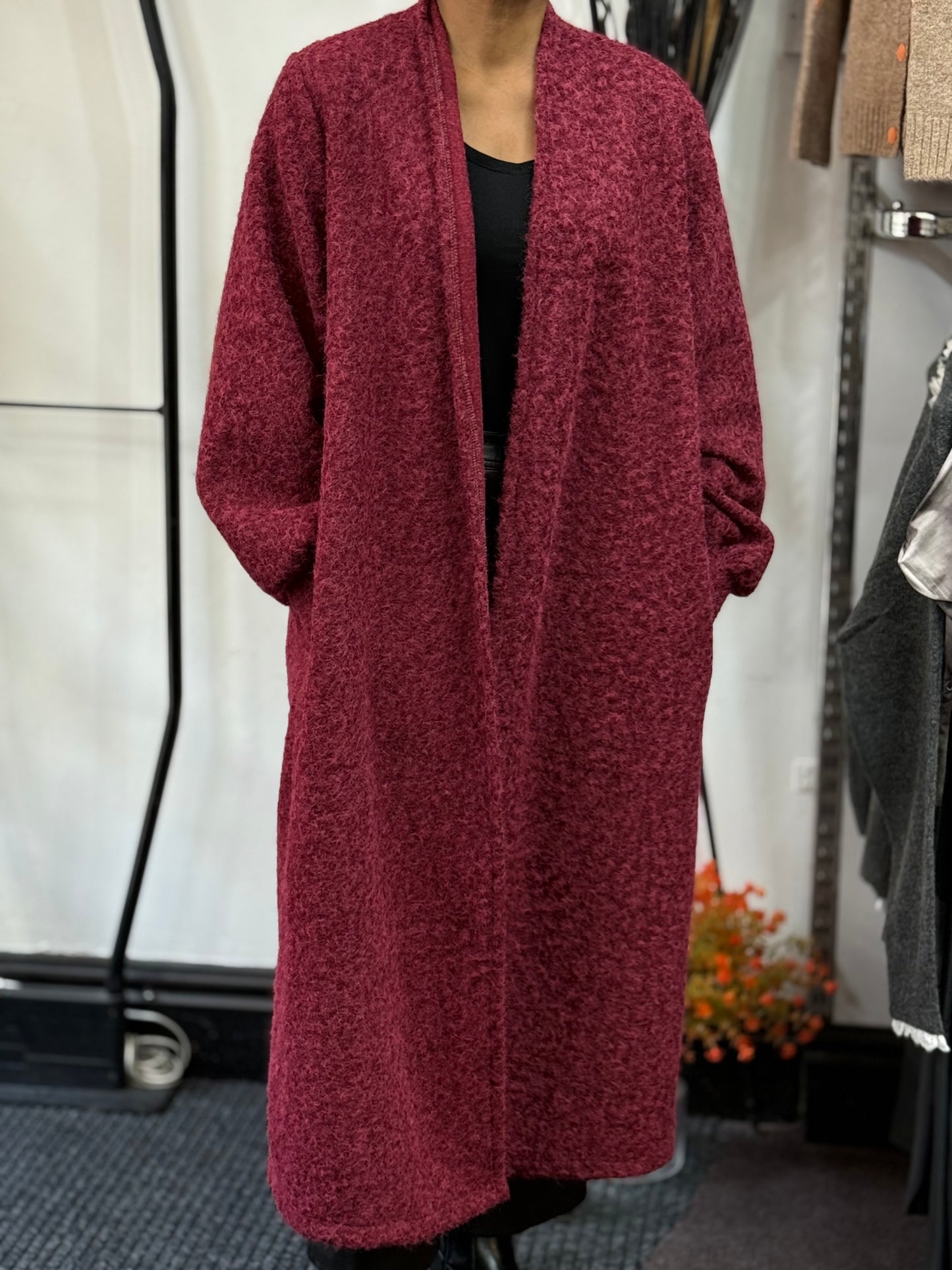 LILIE- EYELASH COAT--🖤 BLACKFRIDAYWKEND-££OFF