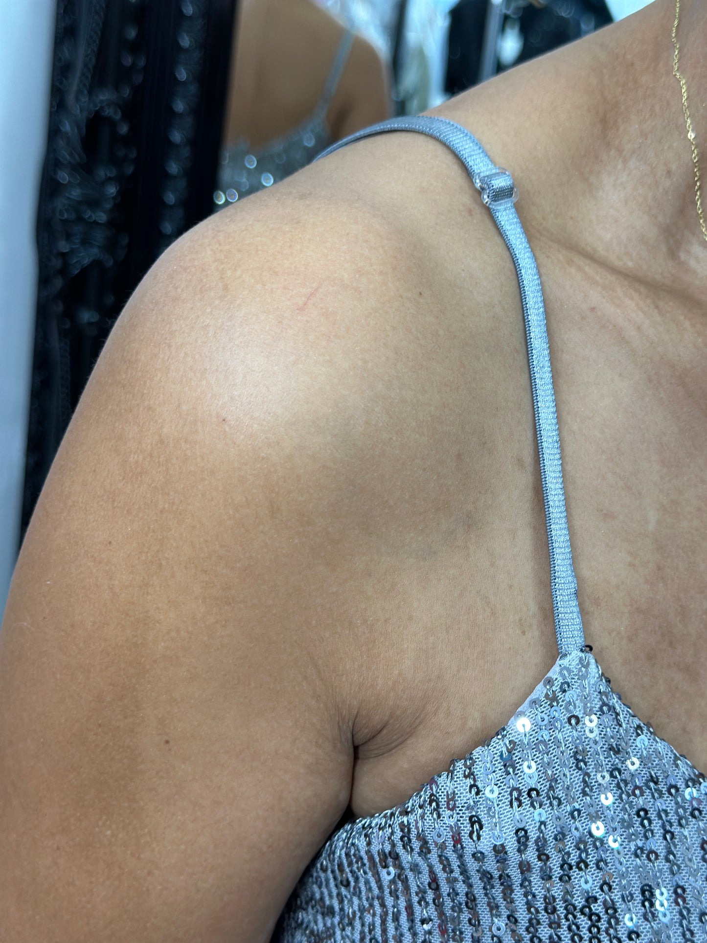 SEQUIN VEST TOP -#BlackFridaySale