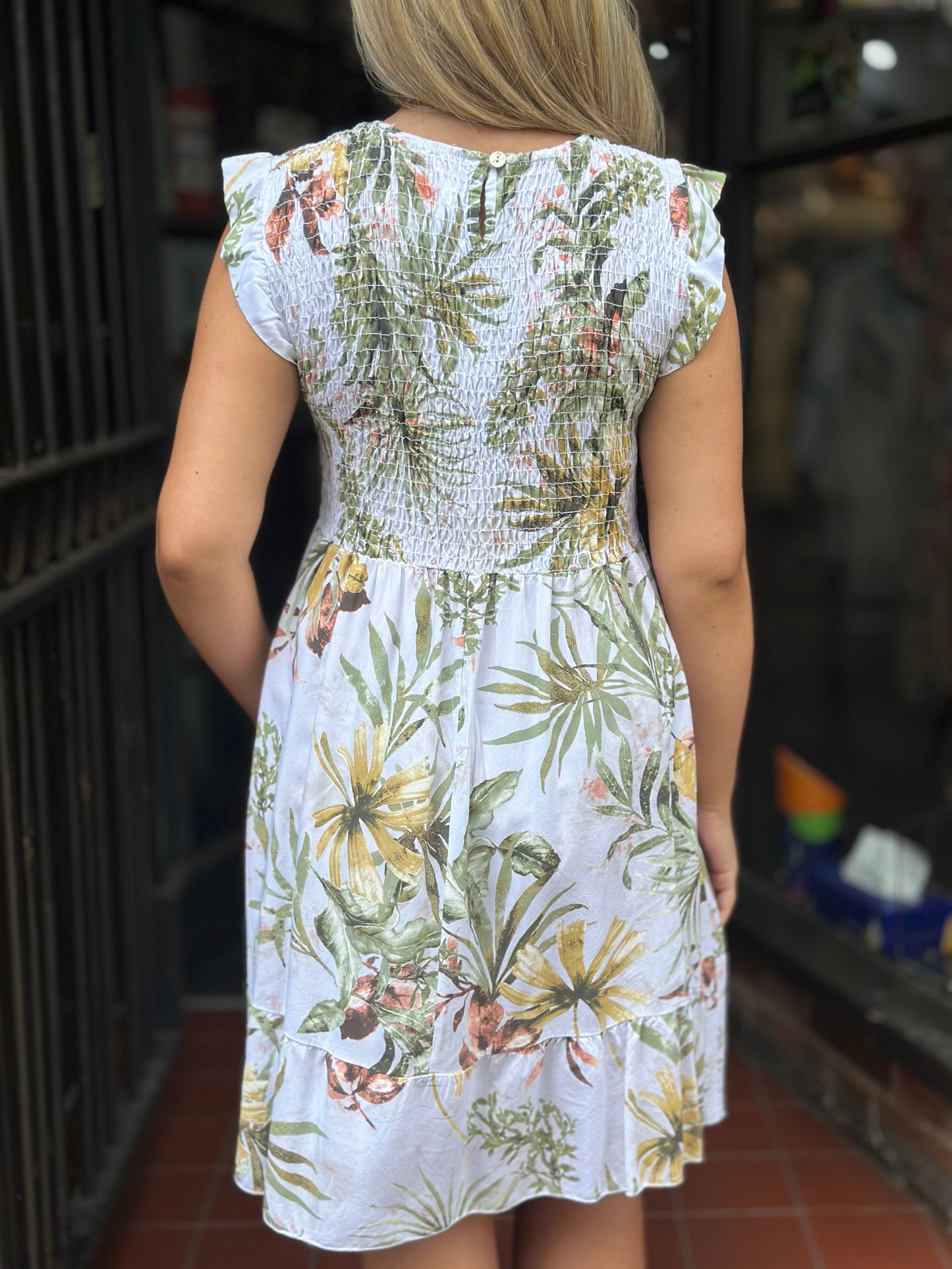 MIA- SHEARED TOP MIDAXI- FLORAL
