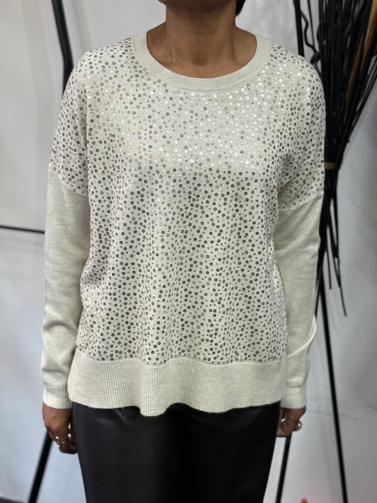 MARION- SEQUIN HIGH/LOW KNIT -🖤BLACKFRIDAYWKEND-AUTO 10%OFF@CHECKOUT