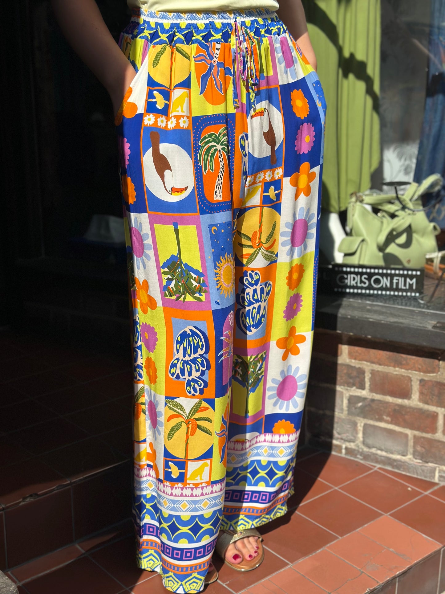 TAMMY- PRINTED TROUSER