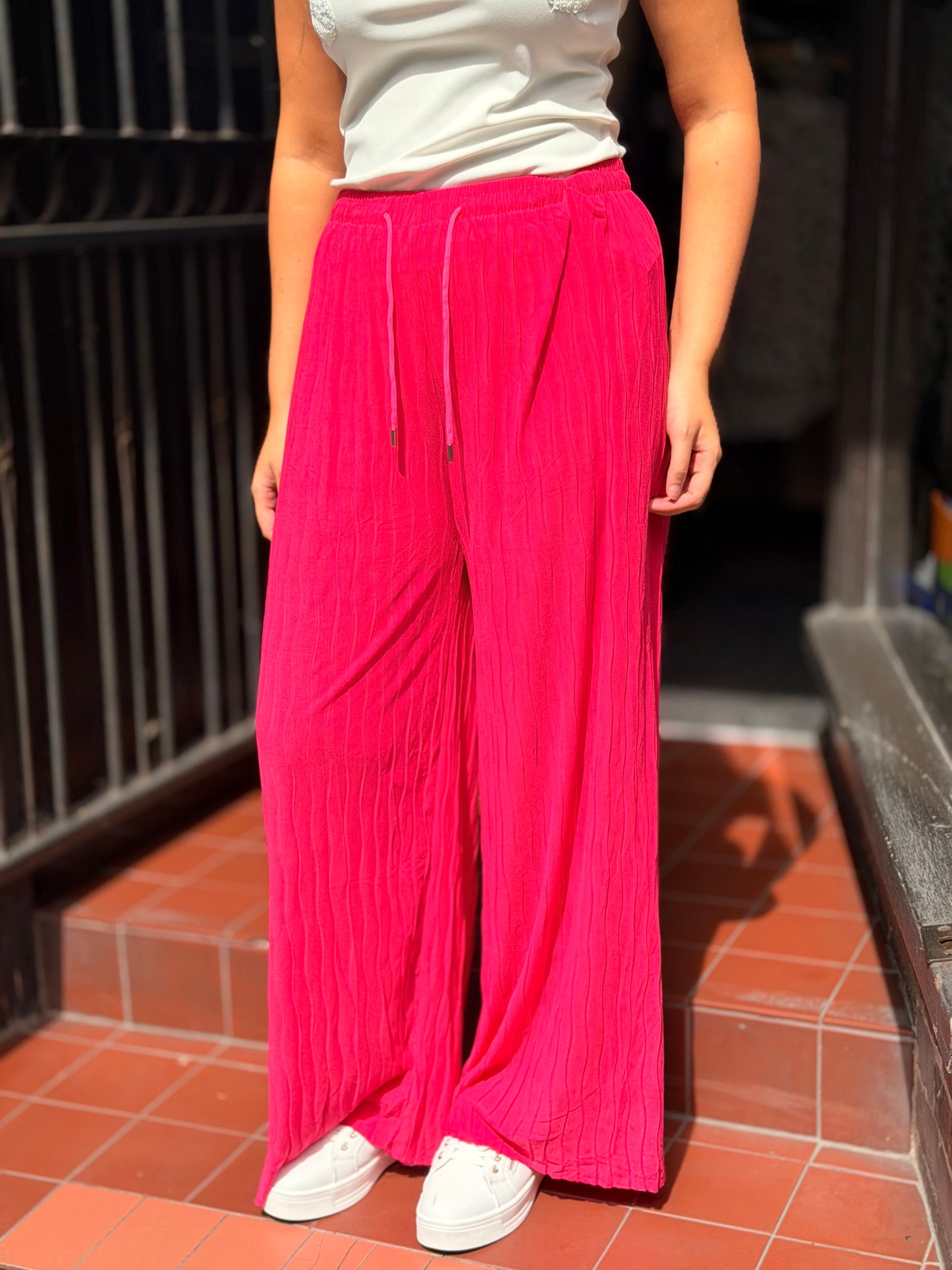 HAVANA- CRINKLE WAVE TROUSER