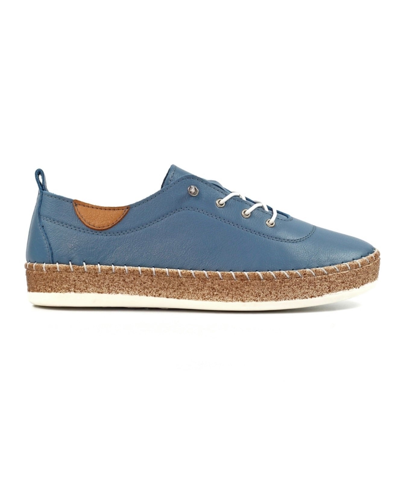 LUNAR- EVIE LEATHER SLIP ON PUMP-
