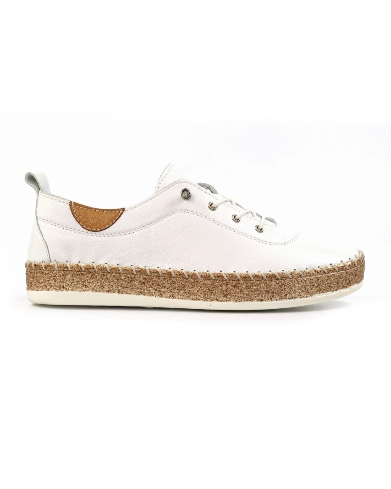 LUNAR- EVIE LEATHER SLIP ON PUMP-