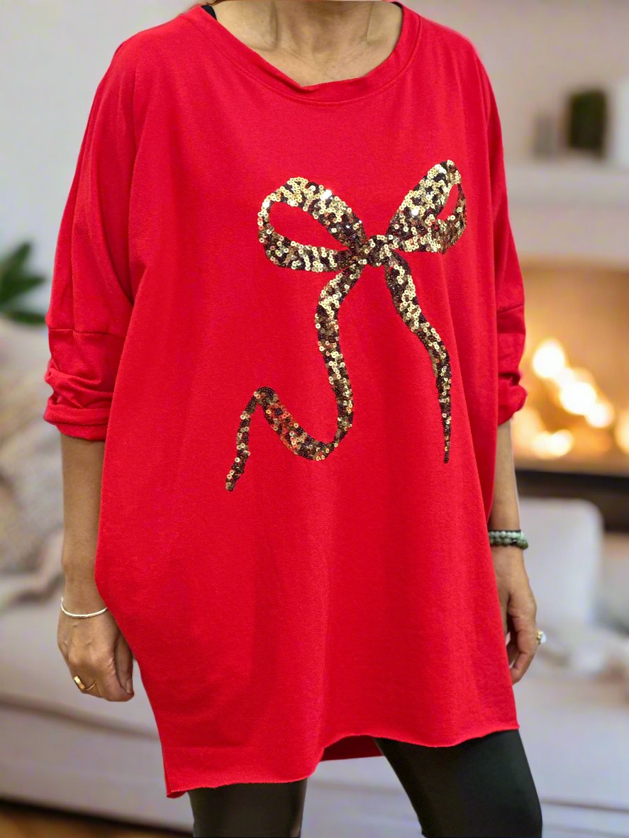 EVE - FESTIVE XMAS SWEAT TUNIC - #YearEndSale