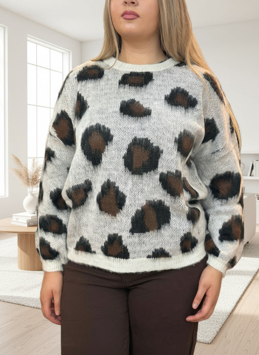 HARRIE- ANIMAL KNITTED JUMPER
