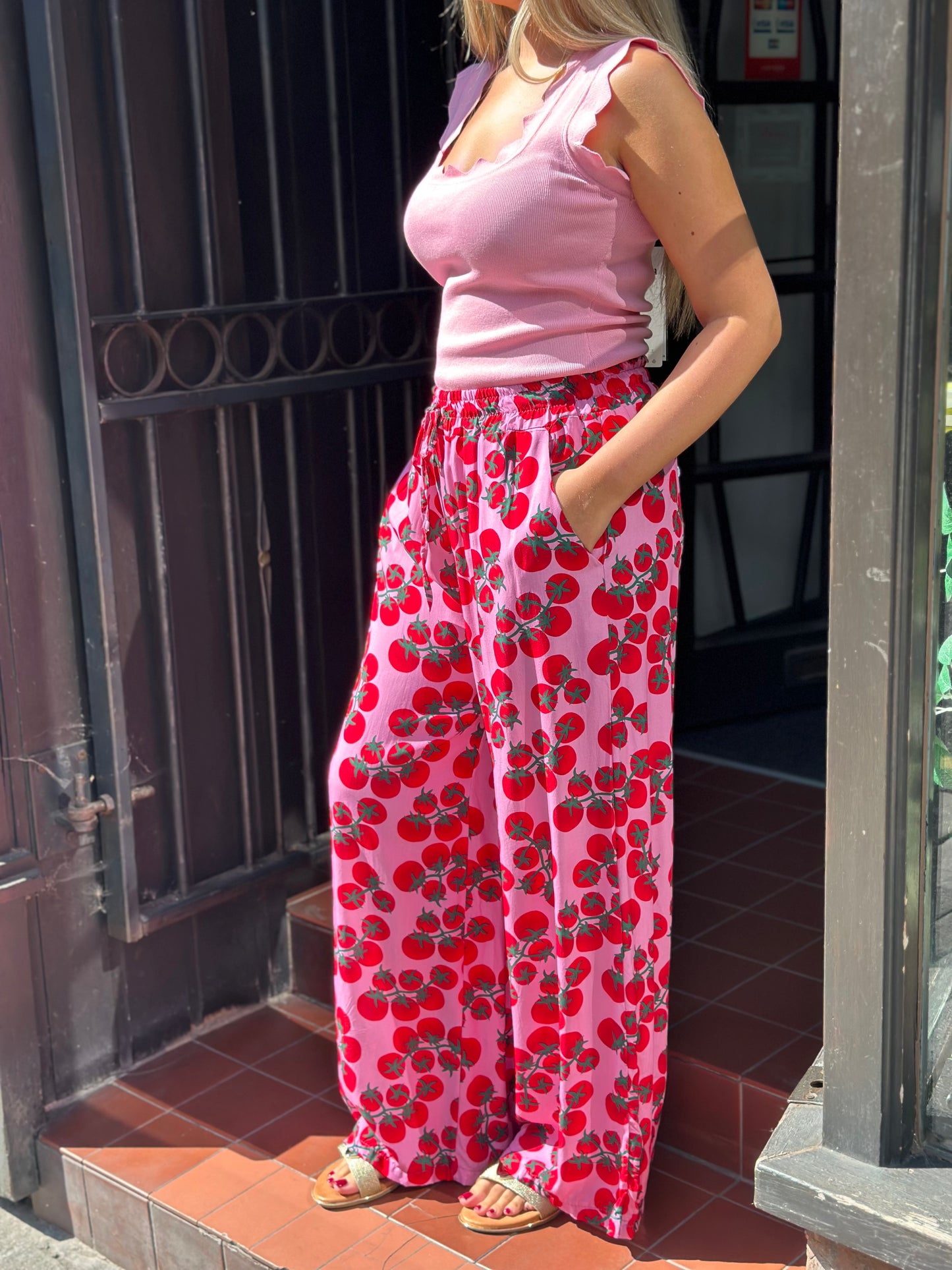 TAMMY- PRINTED TROUSER