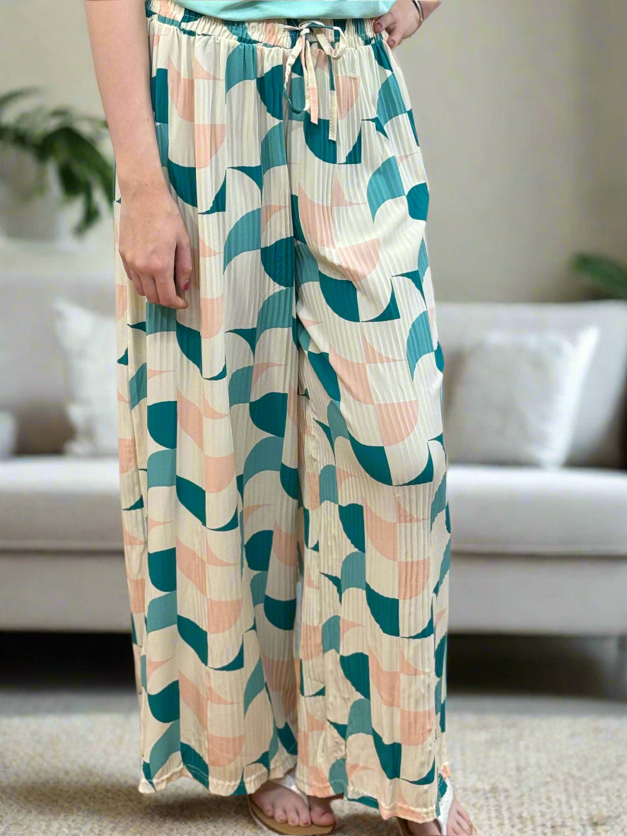 HAVANA- GEO PRINT TROUSER