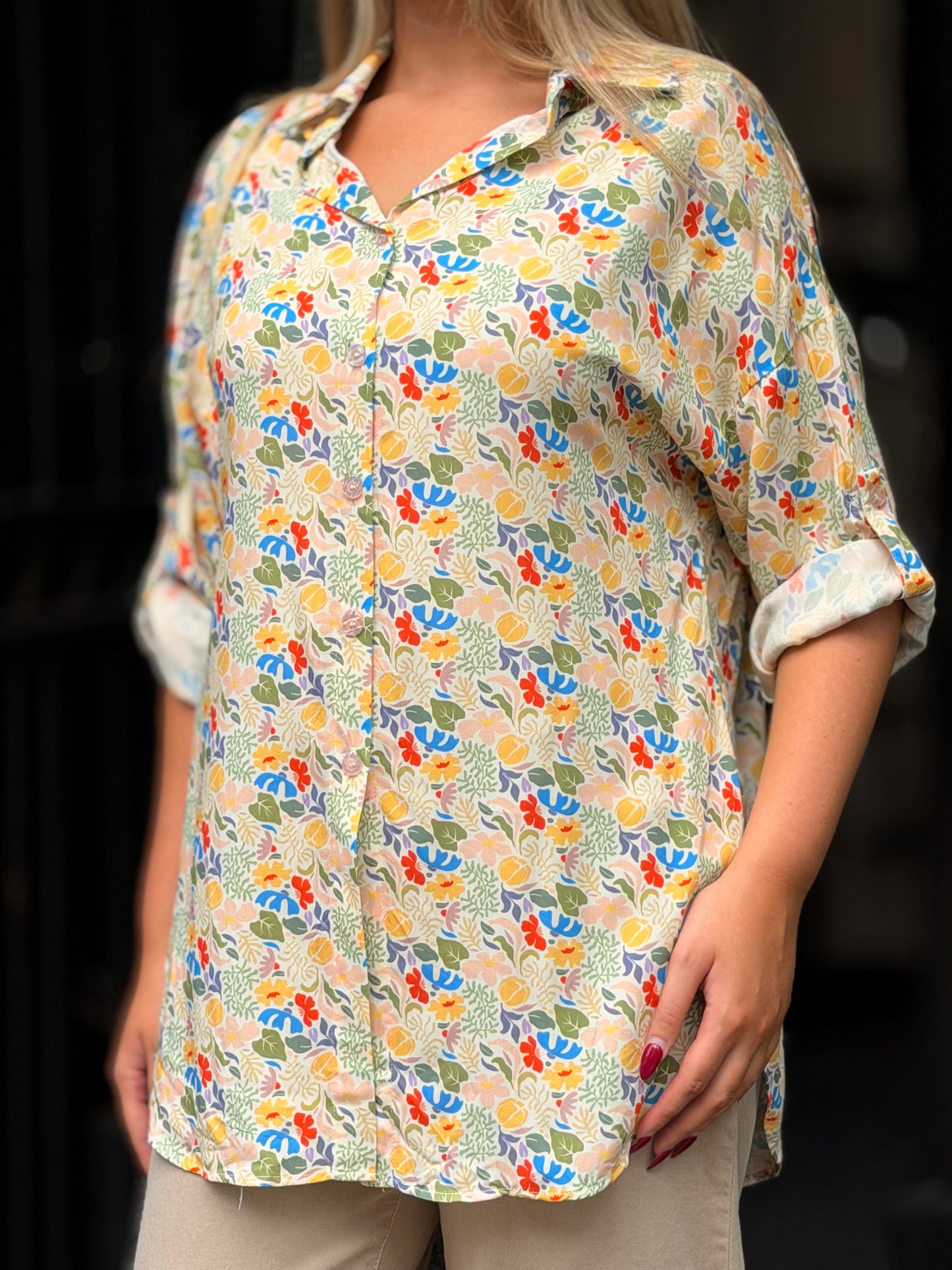 JUNI-FLORAL SHIRT