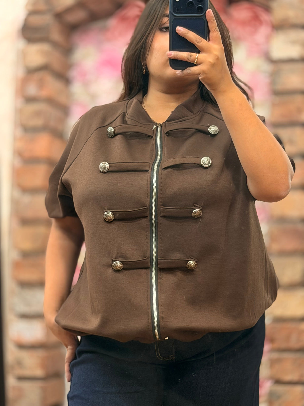 CLEO- OVERSIZED MILITARY SCUBA SWEAT JACKET