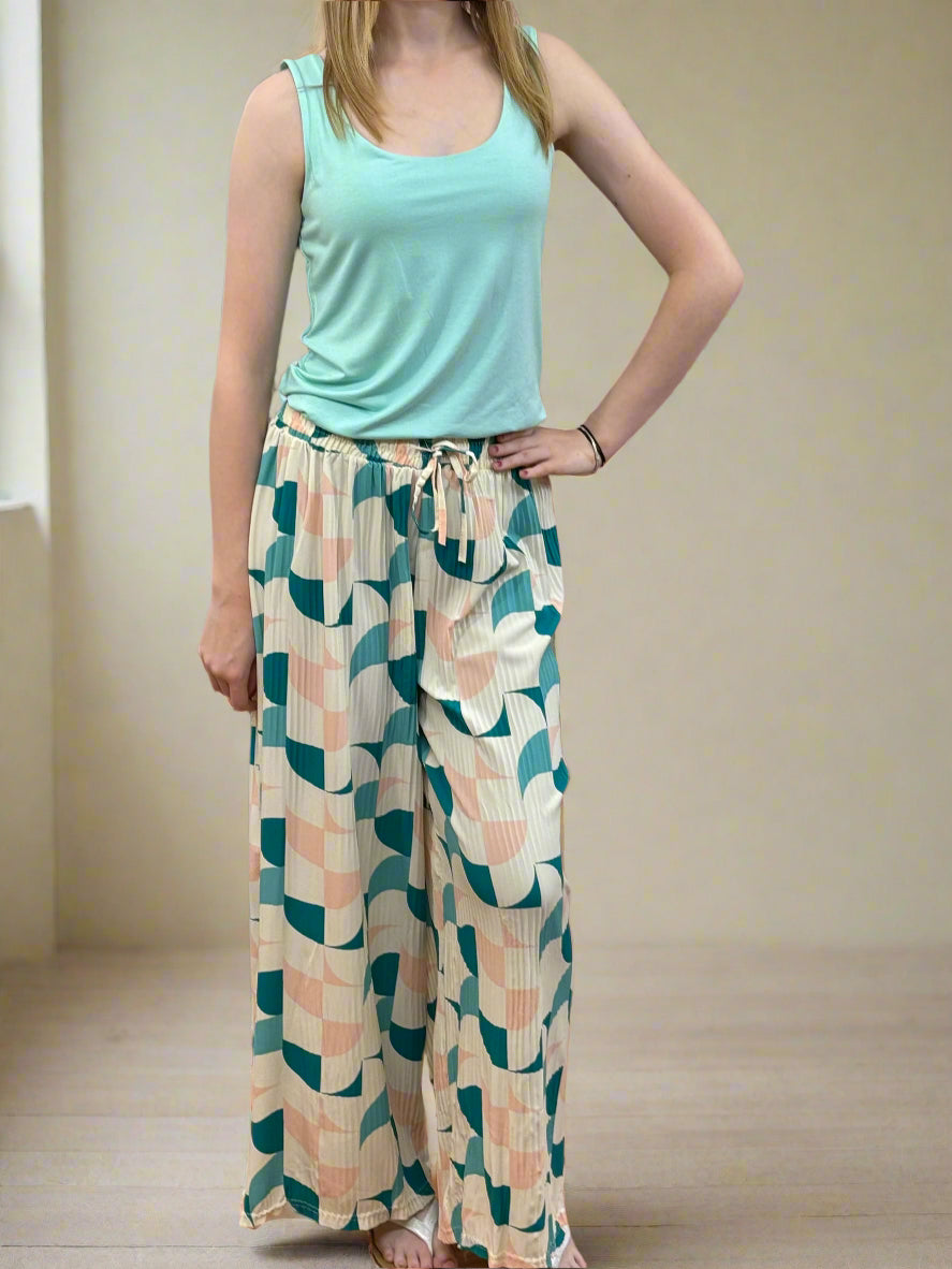 HAVANA- GEO PRINT TROUSER