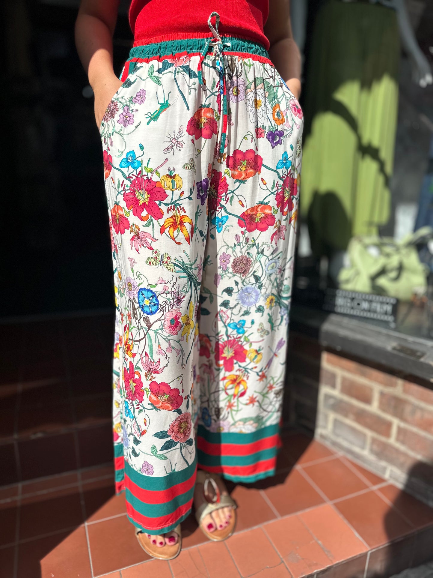 TAMMY- PRINTED TROUSER