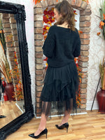 Load image into Gallery viewer, RUFFLE TULE SKIRT
